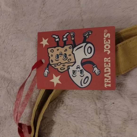 NEW Limited Edition Trader Joe’s Cheese Tote Bag NWT - Picture 5 of 11